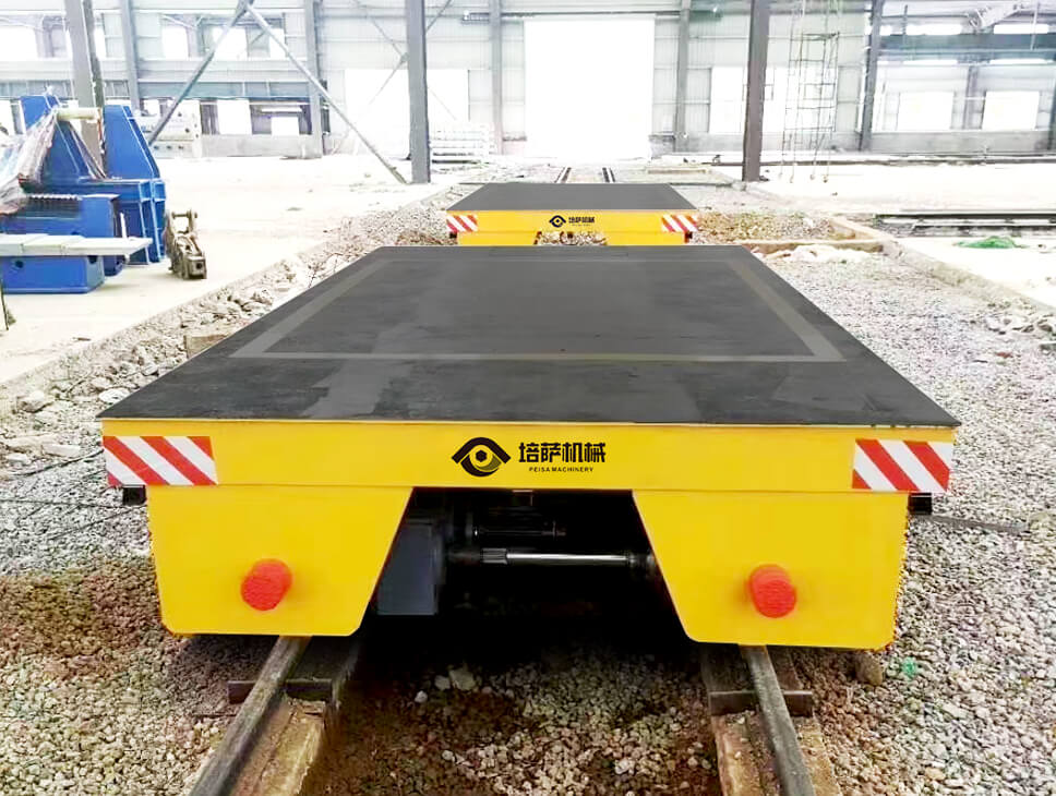 Workshop rail handling car