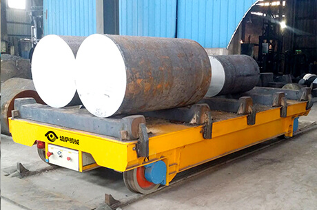 Transport Steel Ingot Rail Transfer Cart