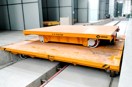Double -layer rail ferry car