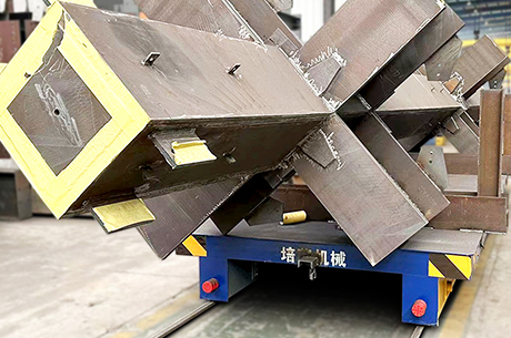 Custom Load Battery Rail Cart For Factory