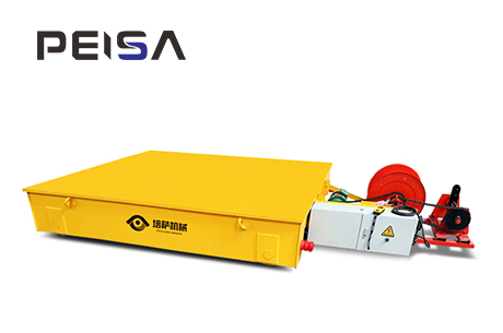 Cable Reel Powered Rail Transfer Cart