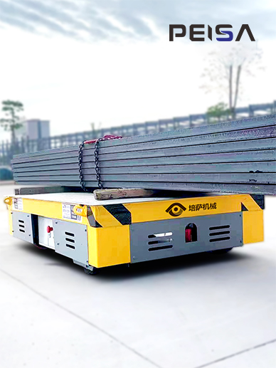 Trackless Transfer Cart For Rebar