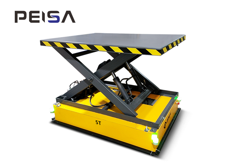 Lifting Platform Transfer Cart For Insulating Material
