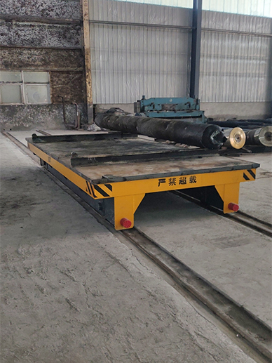 Battery Power Transfer Cart To Move Metal Bars