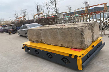 warehouse transfer cart for transportation of metal products