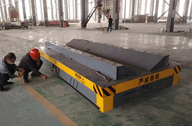 battery power coil trackless transfer cart
