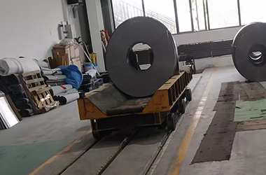 coil rail transfer cart