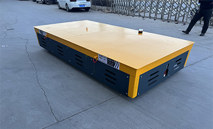 3 sets trackless transfer carts send to Korea.jpg