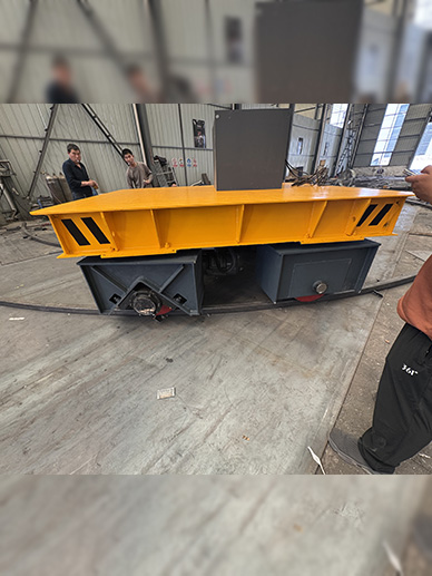 Turning Rail Transfer Cart For Ladle