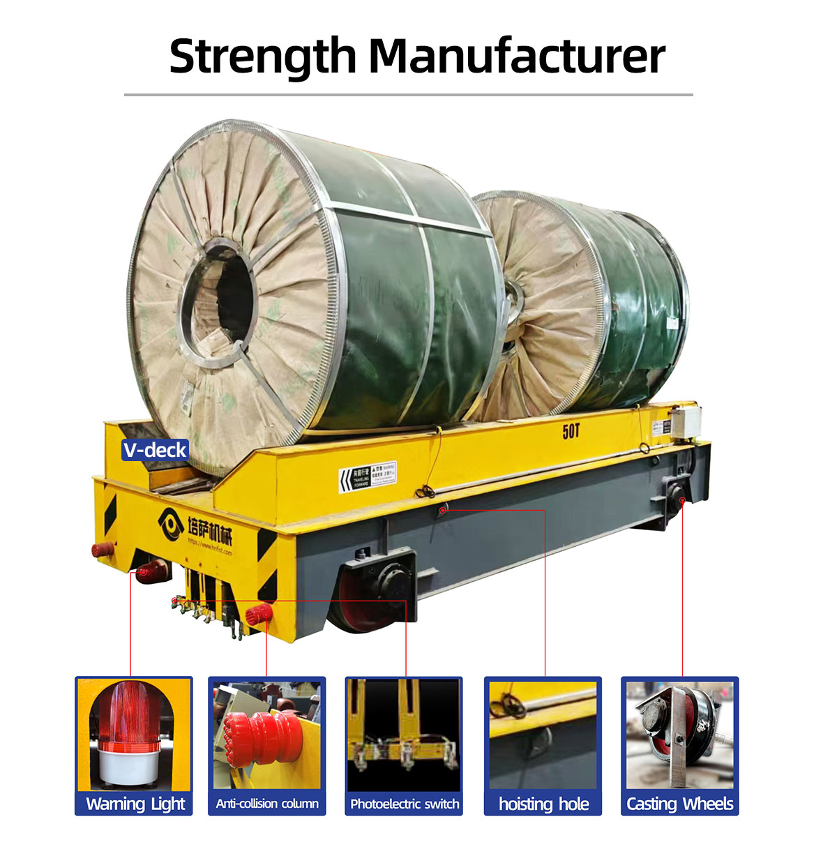 coil transfer trolley