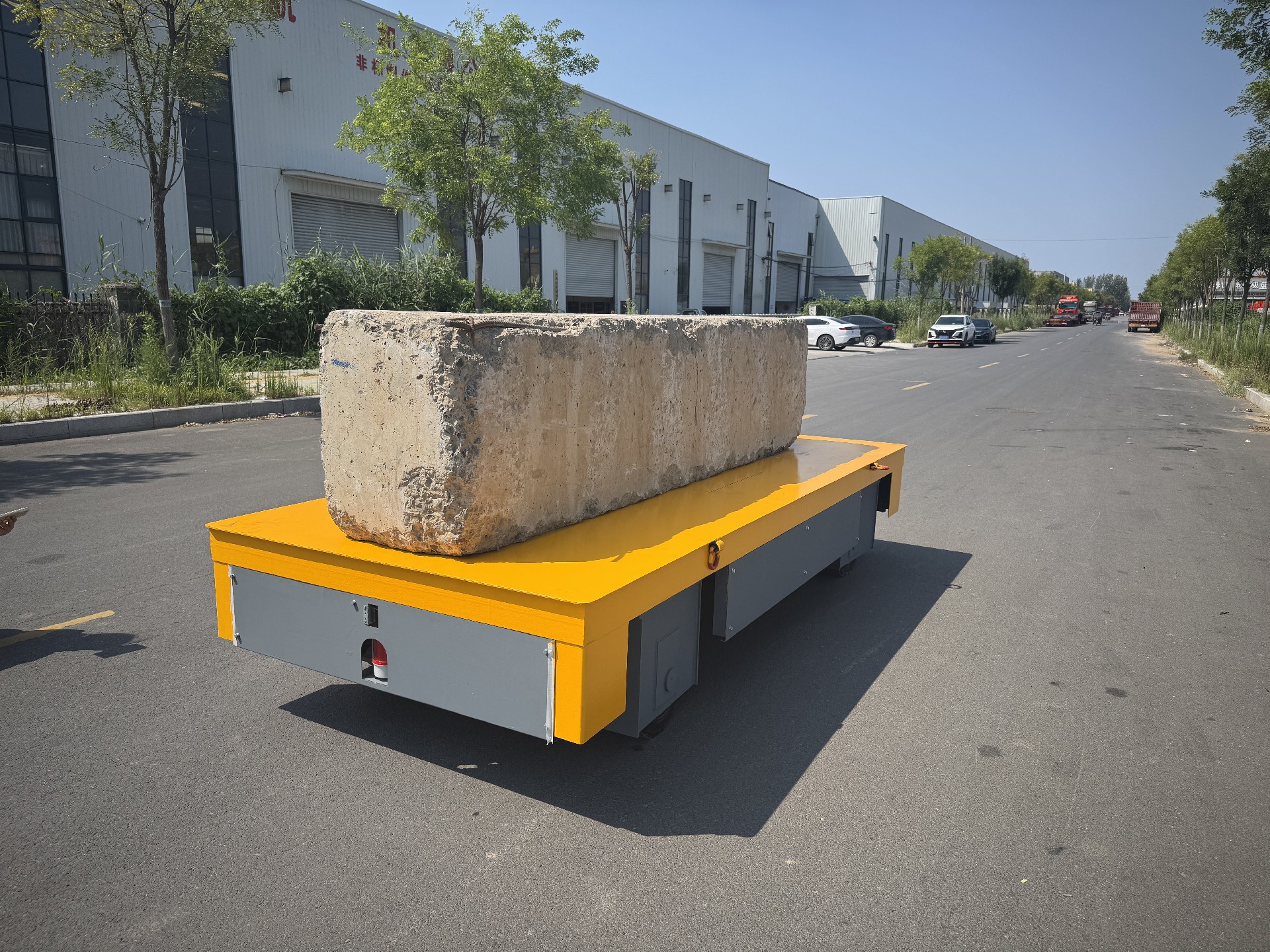 transfer cart for handling molds