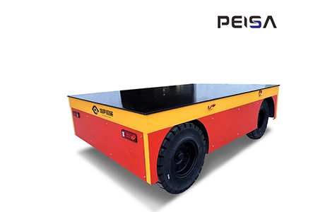Self Propelled Trolley with Patterned Tires