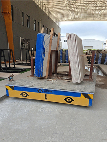 Battery Operated Transfer Cart for Workshop