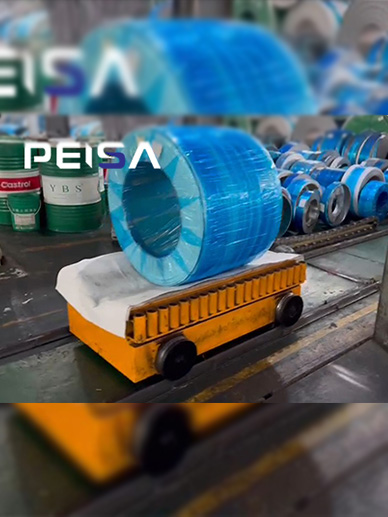 Custom Load Transport Steel Coil Rail Cart