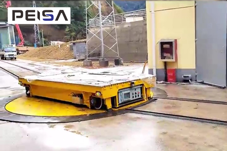 Custom Rail Turntable+Rail Cart