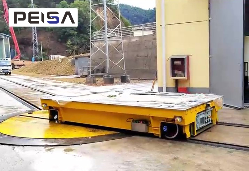 Custom Rail Turntable+Rail Cart