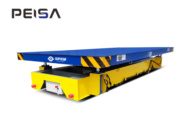 Carro de transferencia con plataforma de elevación