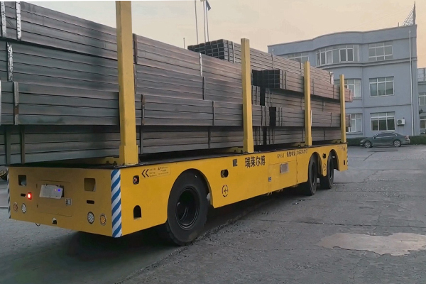 steel plate rail transfer cart