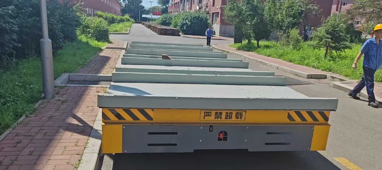 transfer cart for steel plate