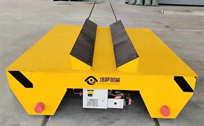 rail transfer cart for handling 35 ton coils