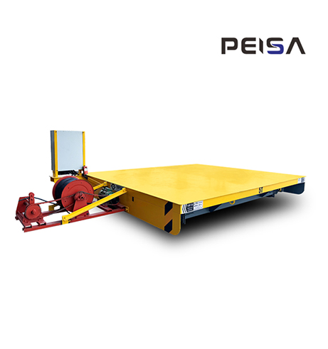 Cable Line Powered Rail Transfer Cart
