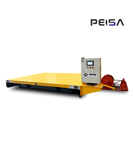 Cable Reel Powered Rail Transfer Cart