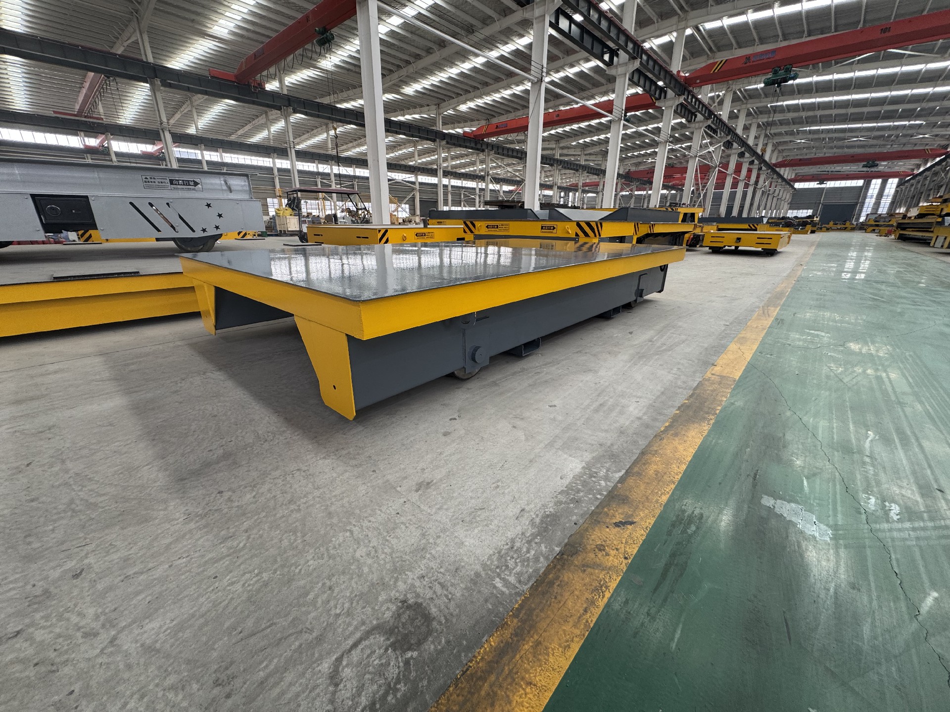 10t transfer cart on rails