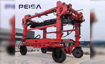 ​Port Terminal Container Handling: PEISA Straddle Carrier