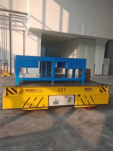 45T Electric Transfer Trolley for Handling Pallet