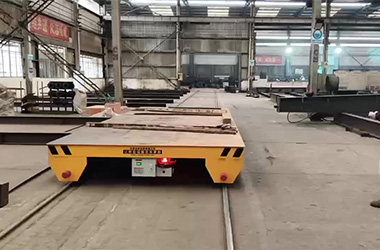 3 Sets Rail Transfer Cart for Handling steel Structurer