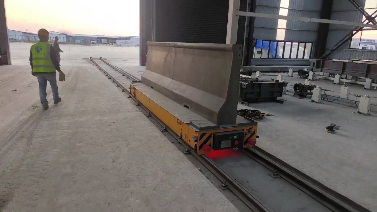 The customized rail transfer cart successfully solved several key challenges for the client: