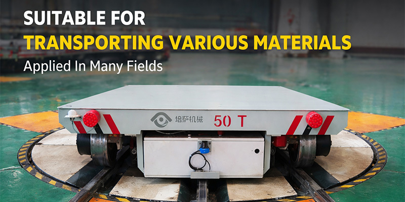 rail turntable for 50 tons rail cart