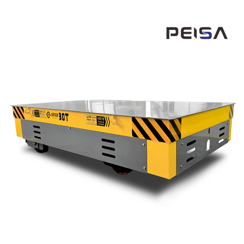 Electric Transfer Cart with Polyurethane Wheels